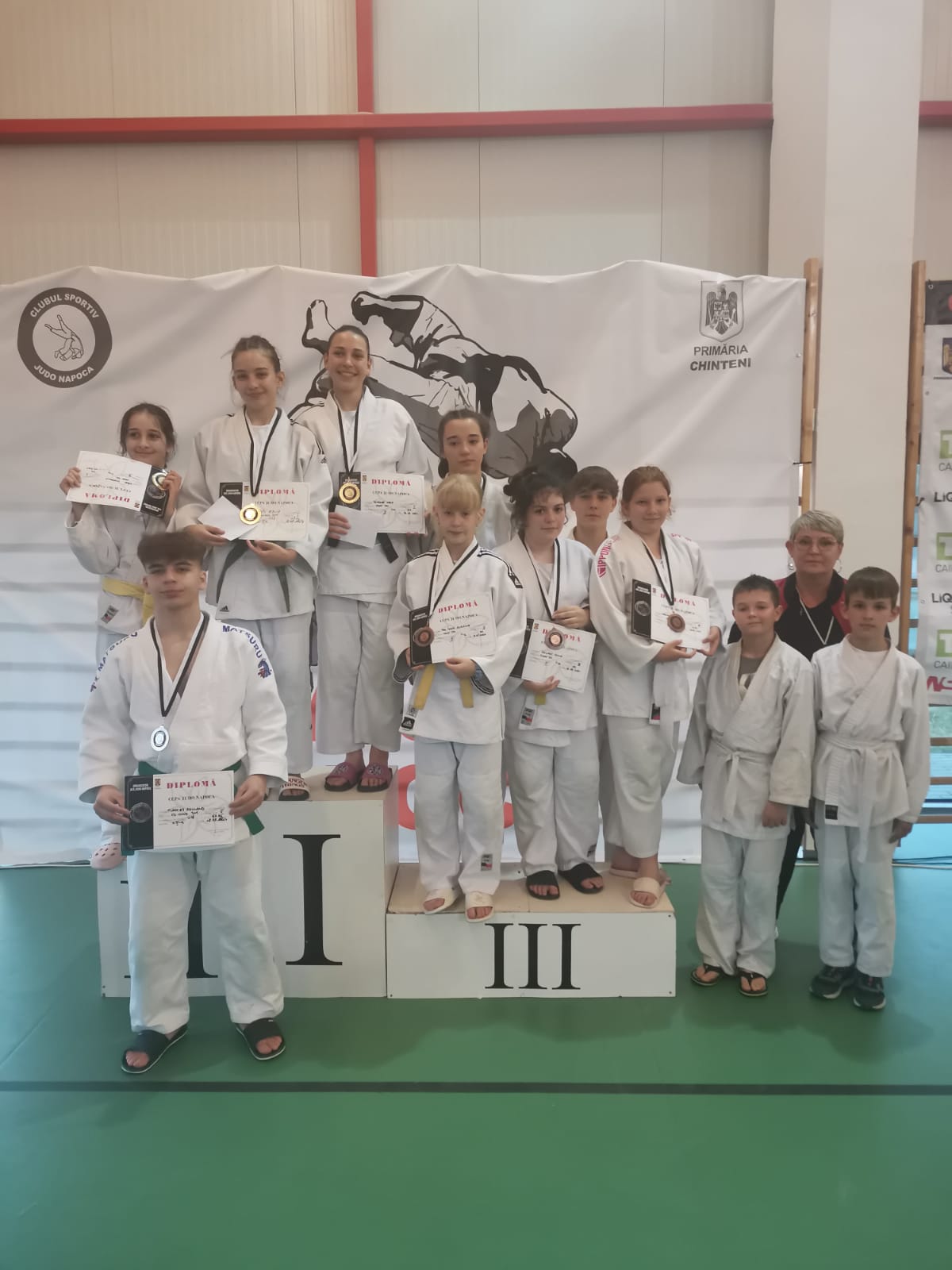 Elevii antrenorului Terely Mihály pe podium la Cupa Napoca